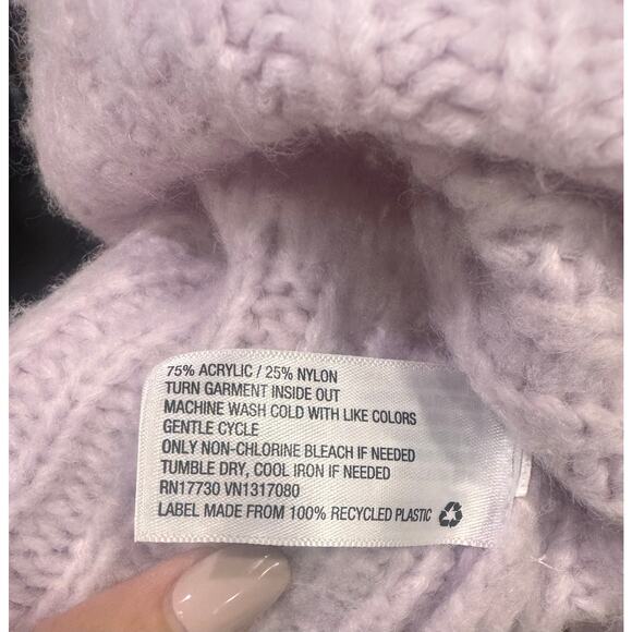 Universal Threads Women's Lavender Knit Sweater - XL - Picture 4 of 4